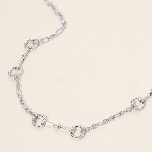Horsebit Link Necklace