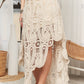 Crochet High Low Skirt