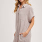 Mushroom Button Up Dress