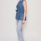 Denim Tie Waist Tank