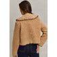 Taupe Sherpa Placket