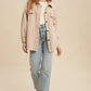 Natural Fleece Shacket