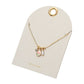 Floral Charm Pendant Necklace