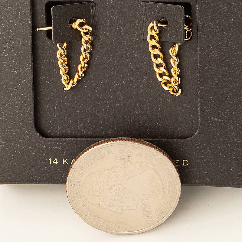 Mini Chain Earrings