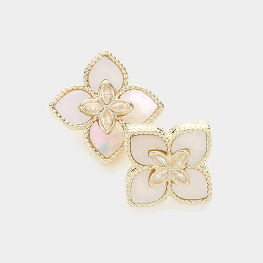 Mother Of Pearl Earrings