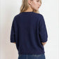 EXPOSED SEAM DROP SHOULDER SHORT SLEEVE PULLOVER : CHOCOLATE BROWN