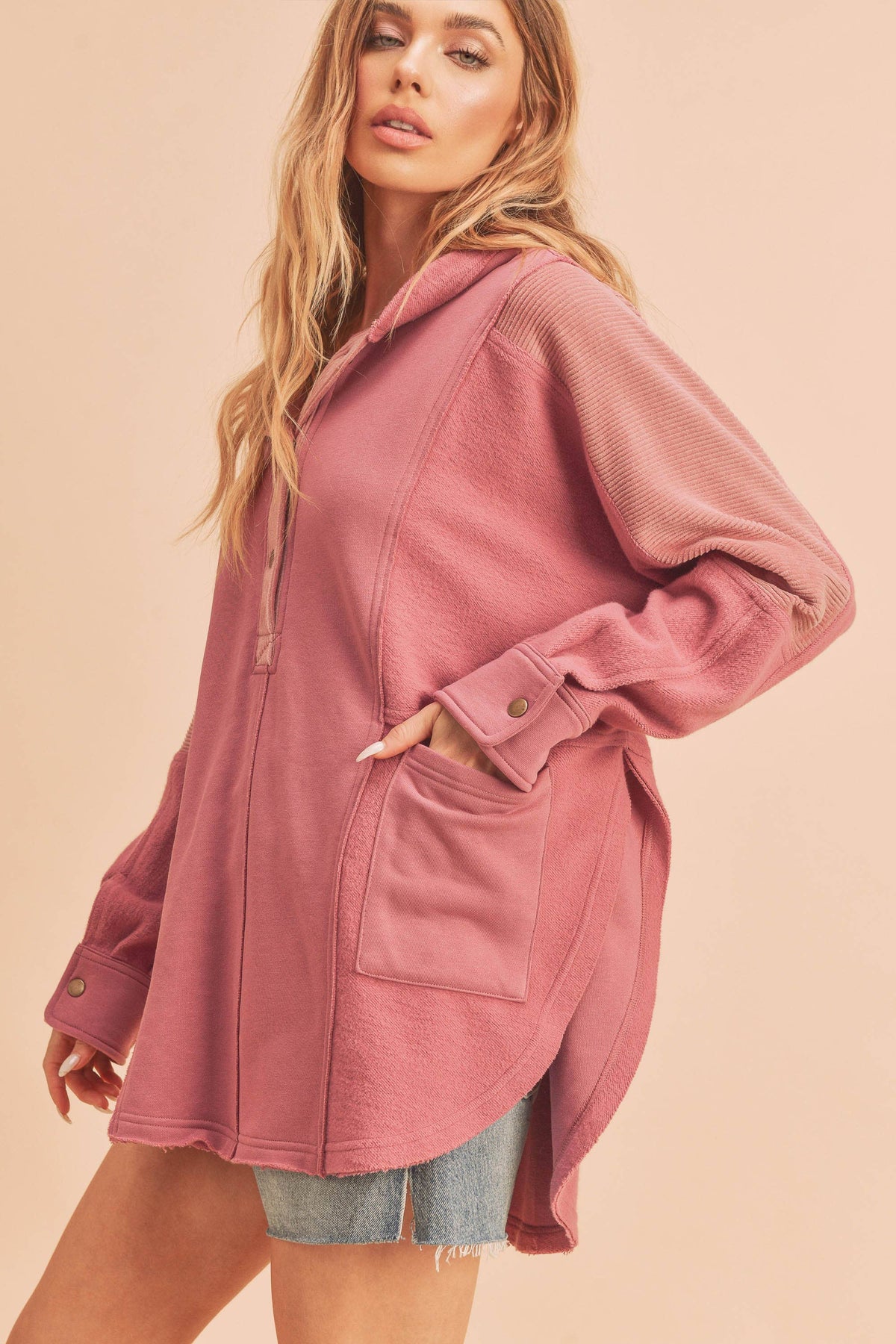 545AK Dove Pullover 5: Oat / L / Outerwear