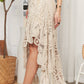 Crochet High Low Skirt