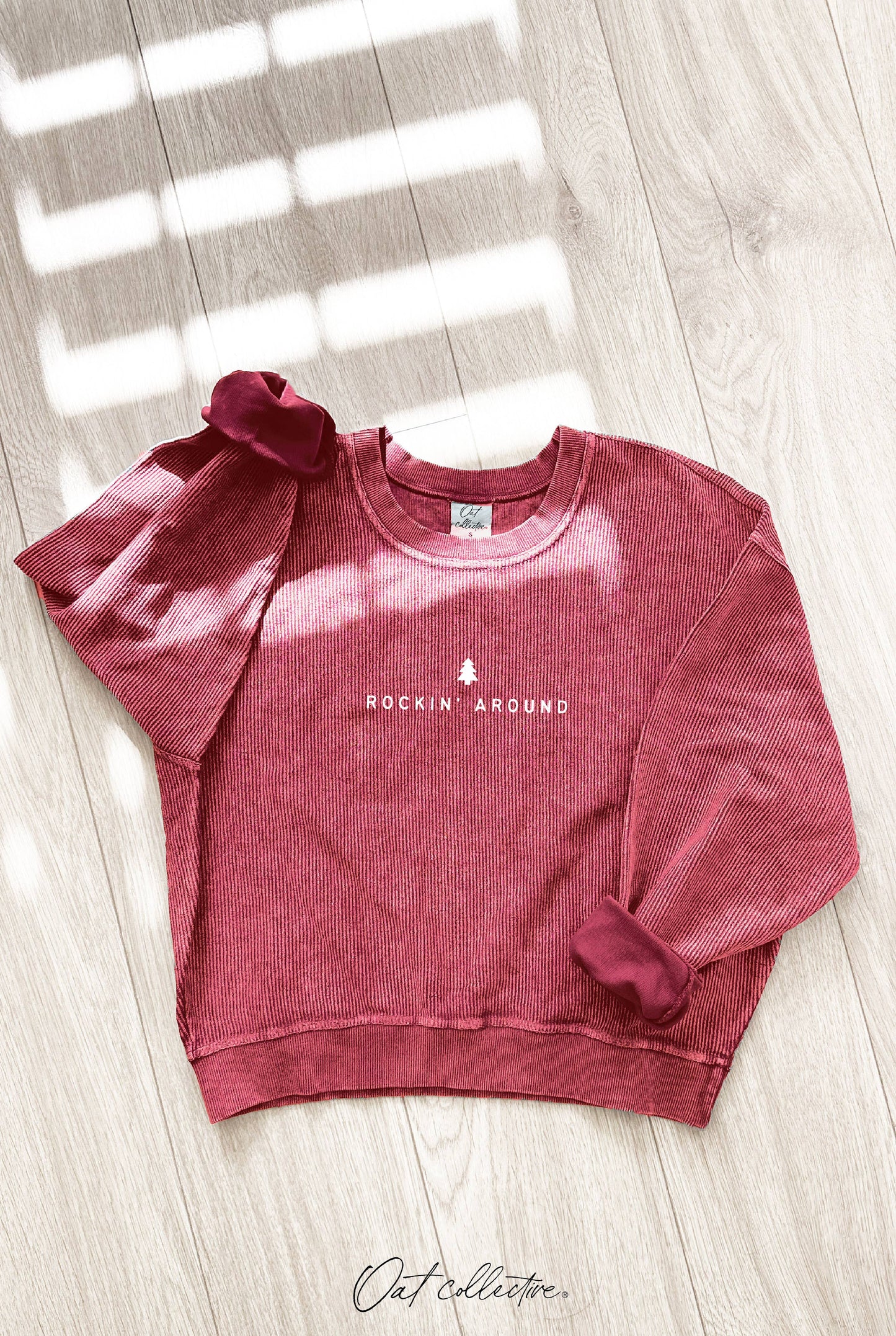 Cranberry Rockin' Around Pullover