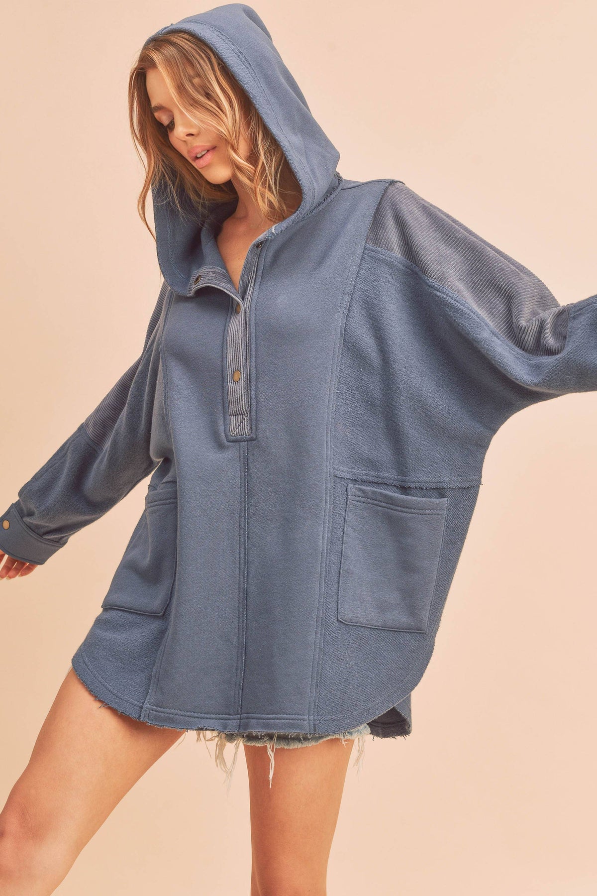545AK Dove Pullover 5: Oat / L / Outerwear