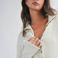 5221HK Button Front Cropped Knit Cardigan: Pink / Contemporary / L