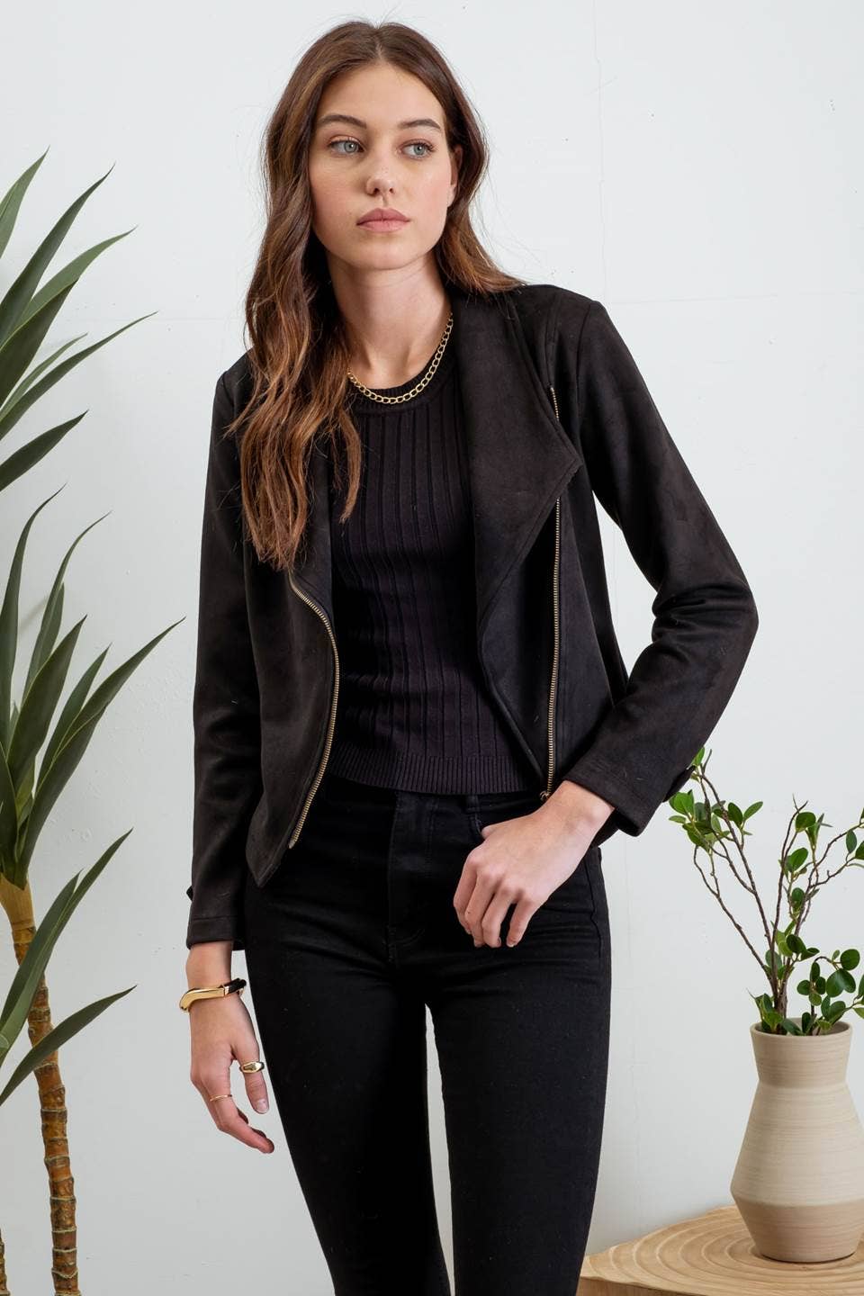 Black Moto Jacket