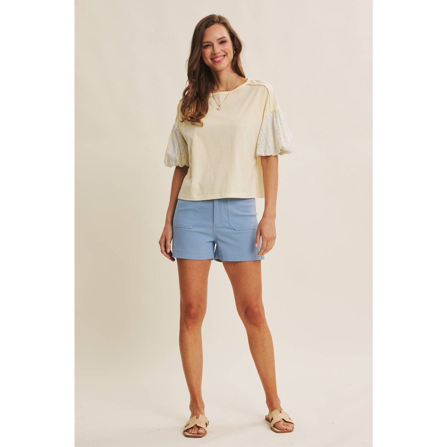 Lemon Sorbet Jersey Top