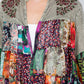 Basil Patchwork Cropped Shrug