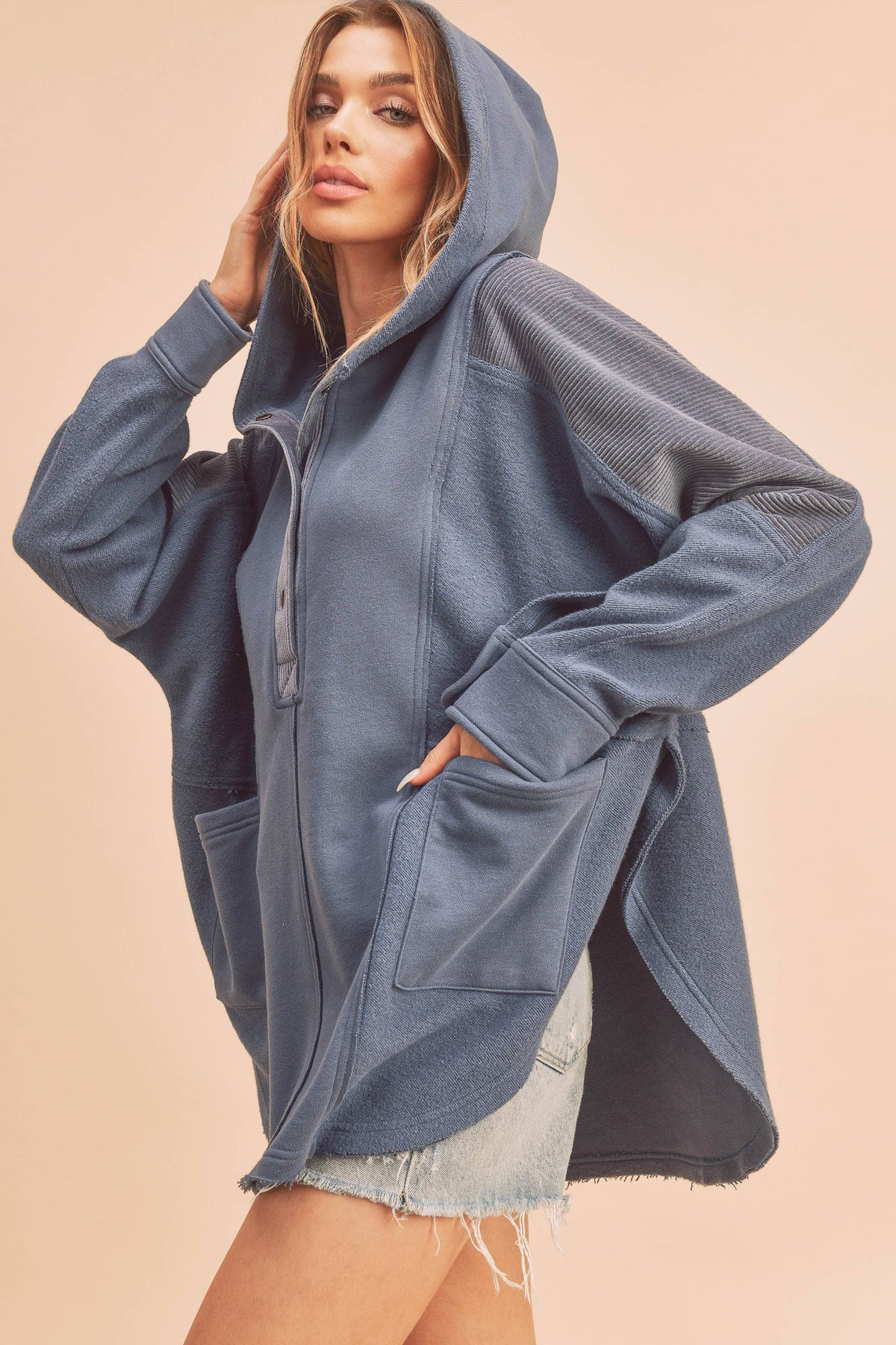 545AK Dove Pullover 5: Oat / L / Outerwear