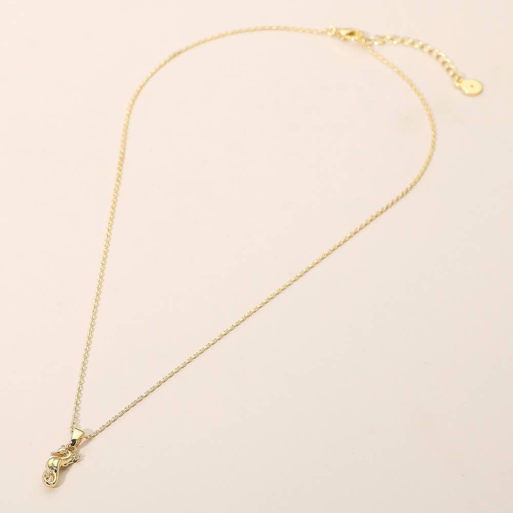 Gold Tree Pendant Necklace