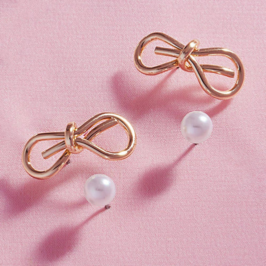 Wire Bow Stud
