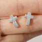 Cross Stud Earrings