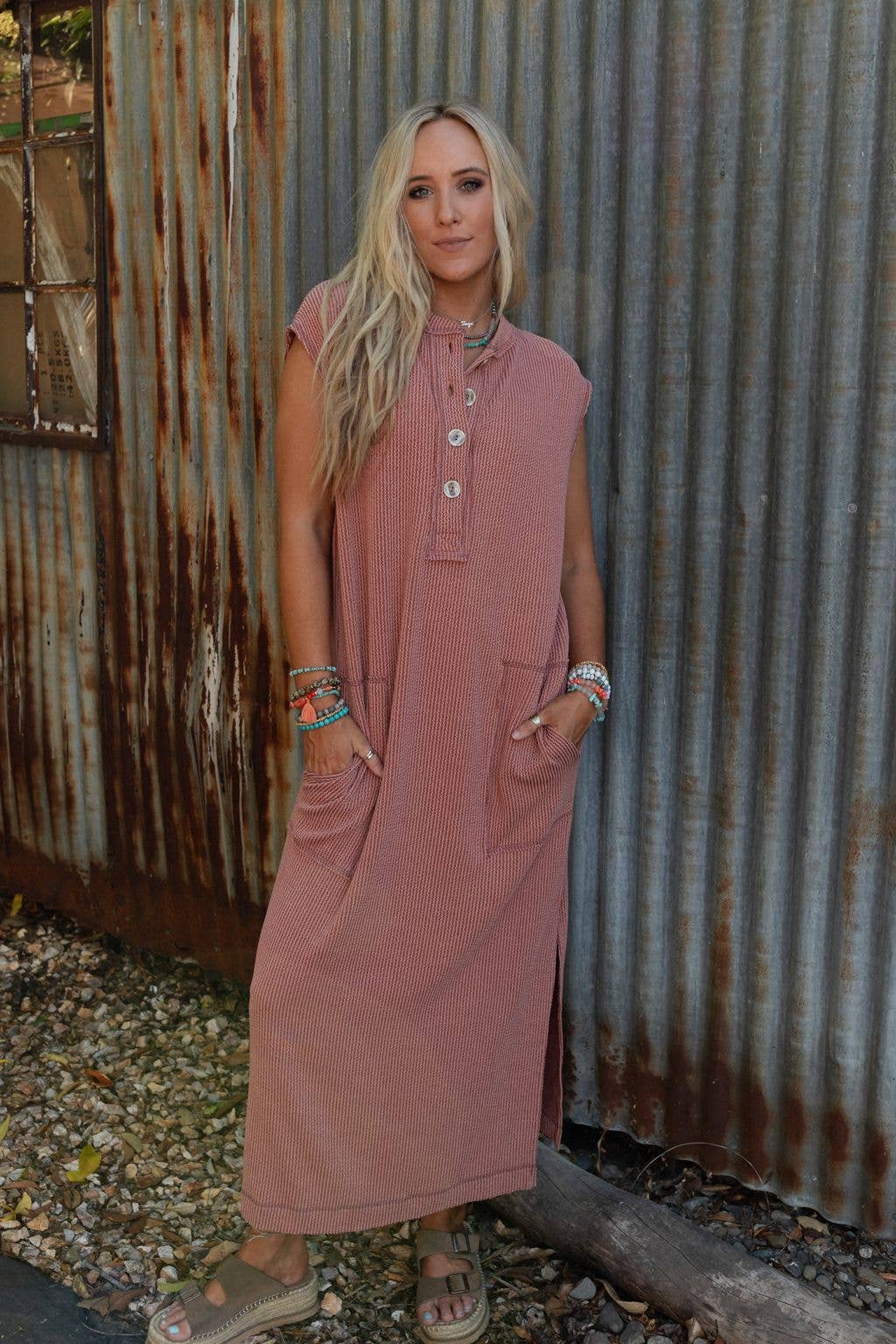 Cedarwood Maxi Dress