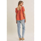 Cayenne Pleated Blouse