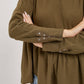 Olive Babydoll Top