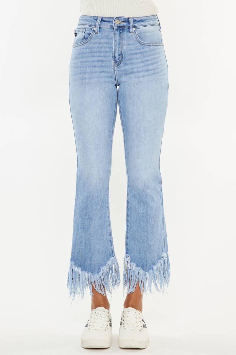 KanCan Frayed Hem Jeans