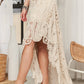 Crochet High Low Skirt