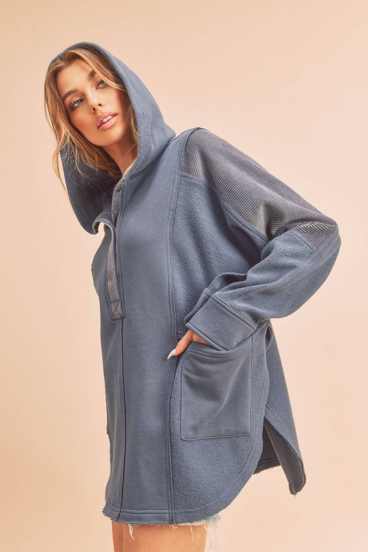 545AK Dove Pullover 5: Oat / M / Outerwear