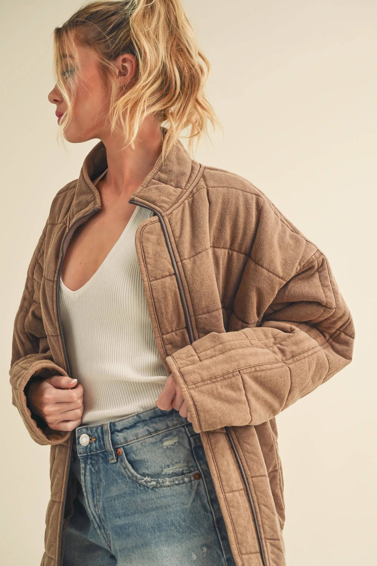 593CK Dixie Jacket 2: Brown / S / Jacket