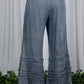 Flared Ruffle Denim