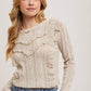 Birch Frill Shoulder Sweater