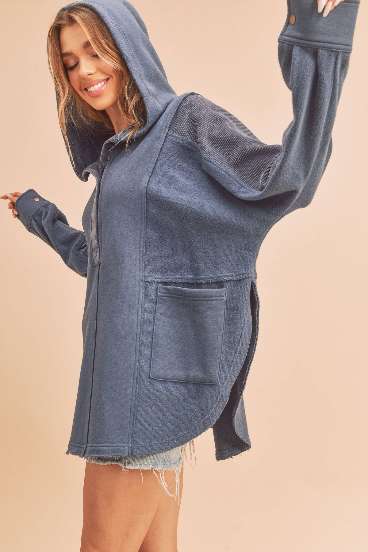 545AK Dove Pullover 5: Oat / L / Outerwear