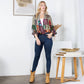 Basil Patchwork Cropped Shrug