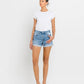 High Rise A Line Shorts