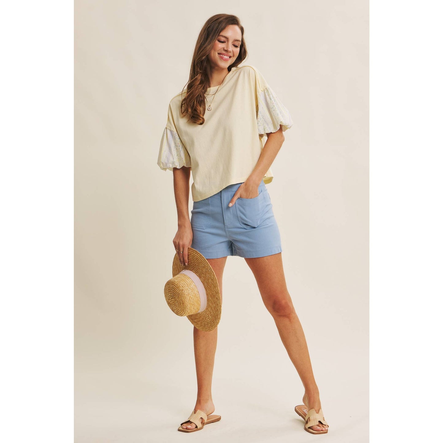 Lemon Sorbet Jersey Top