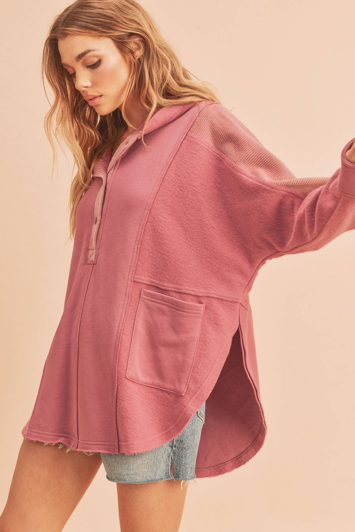 545AK Dove Pullover 5: Oat / S / Outerwear