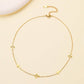 STAINLESS STEEL TARNISH FREE CROSS NECKLACE | 40NK9742: GOLD