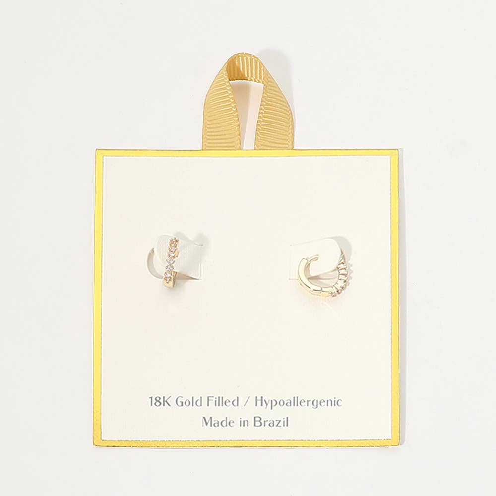 Mini Huggie Hoop