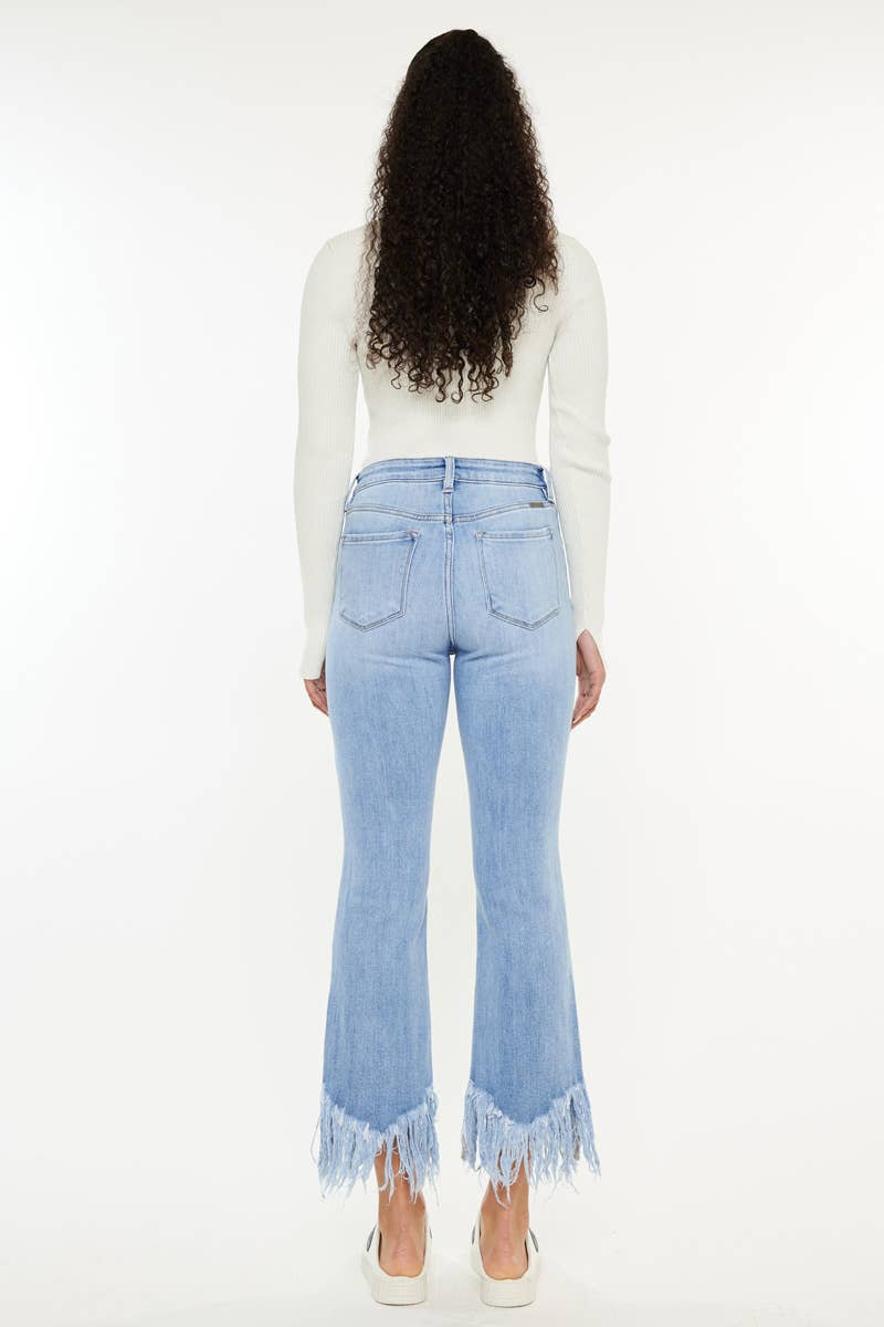 KanCan Frayed Hem Jeans