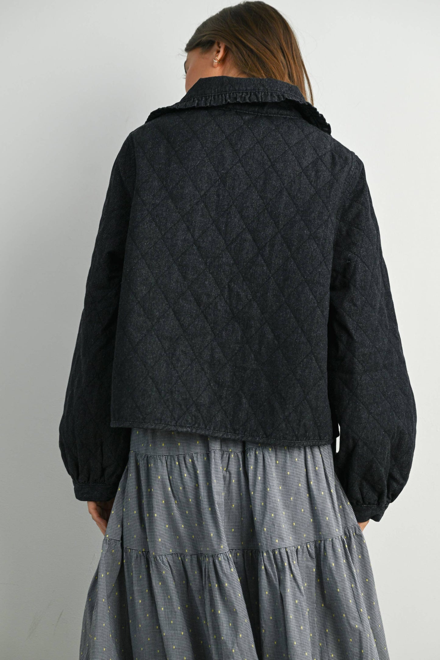 Black Quilted Jacket