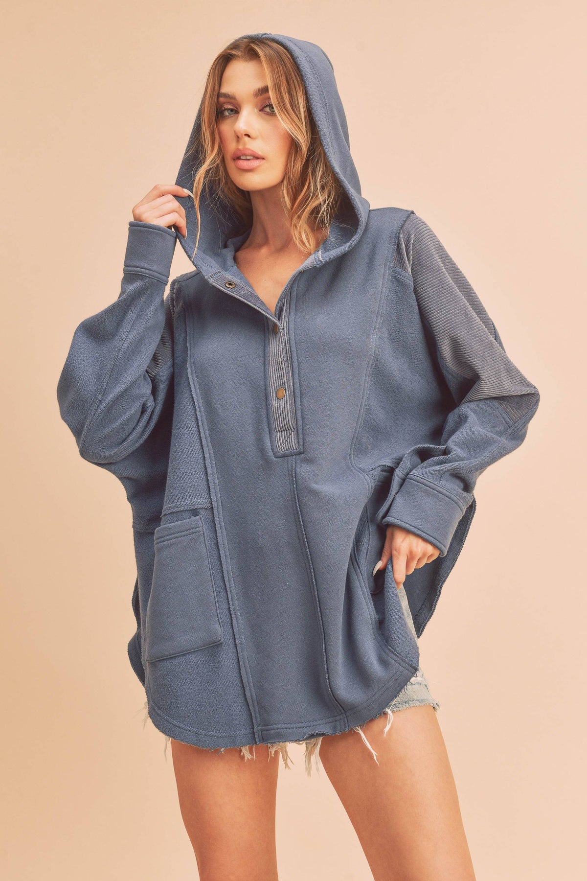 545AK Dove Pullover 5: Oat / M / Outerwear