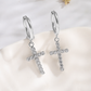 18K STAINLESS STEEL WATERPROOF TARNISH FREE HOOPS | 40E365: GOLD