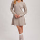 Mushroom Cabel Sweater Dress