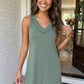 LAS Lace Shift Mini Dress (S-2XL): Grass Green / S