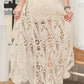 Crochet High Low Skirt