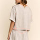 Heather Grey Skort Set