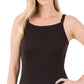Black Ribbed Cami