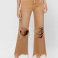 Vervet High Rise Crop Flare