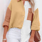 Yellow Color Block Long Sleeve
